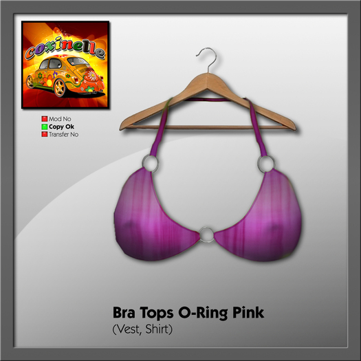 Coxi - Bra O-Ring pink