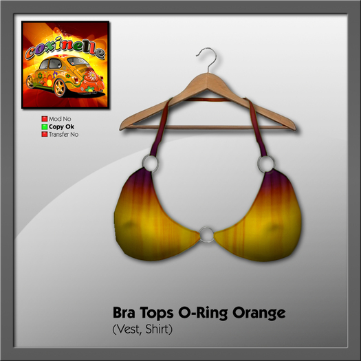 ***CoXi*** Bra O-Ring orange