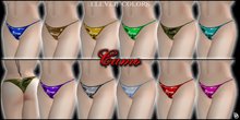 Dare Designs: Camo Thongs