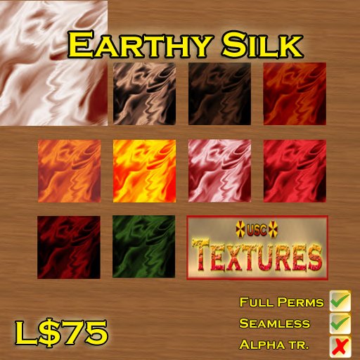 USC Textures - Earthy Silk