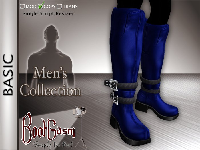 Bootgasm Basic Men's Boots Blue