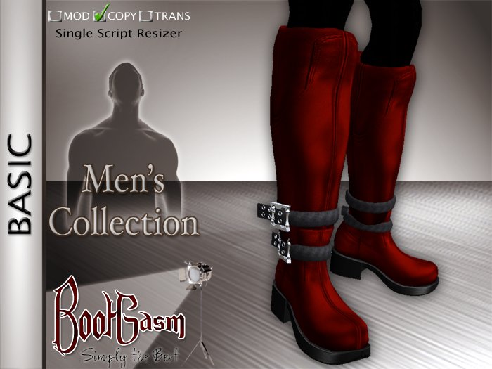 Bootgasm Basic Men's Boots Red