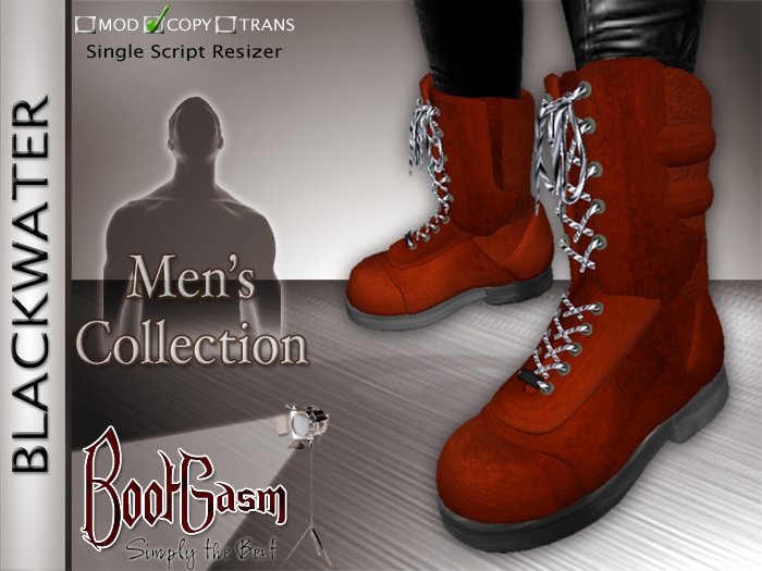 Bootgasm Blackwater Men's Boots Red