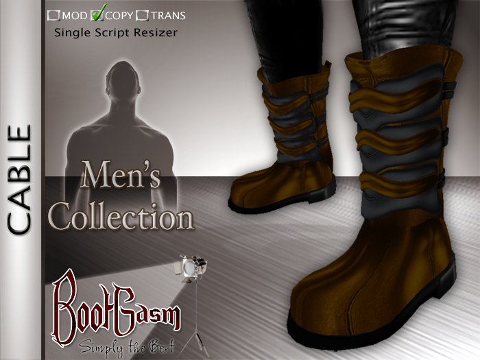 Bootgasm Cable Men's Boots Brown