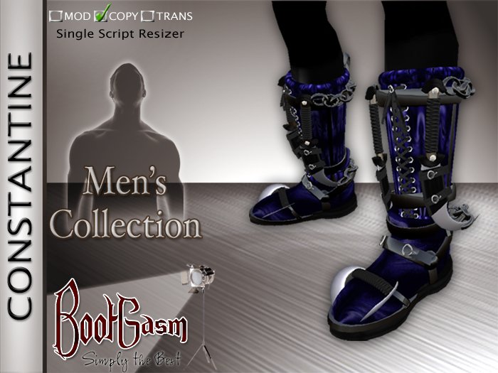 Bootgasm Constantine Men's Boots Blue