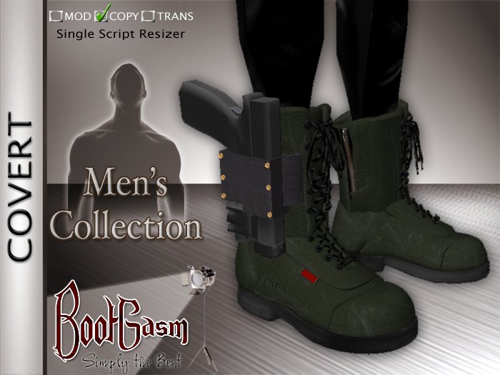 Bootgasm Covert Men's Boots Green