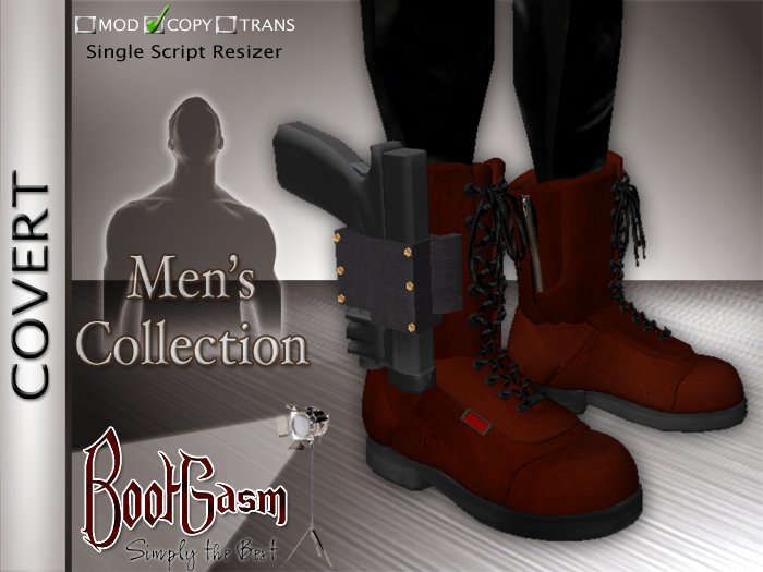 Bootgasm Covert Men's Boots Red