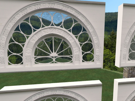 Second Life Marketplace - Victorian Transom Windows, Arched Victorian ...