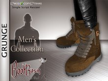 Bootgasm Grunge Men's Boots Brown