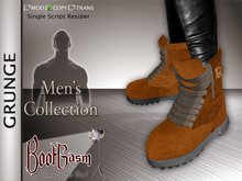 Bootgasm Grunge Men's Boots Orange