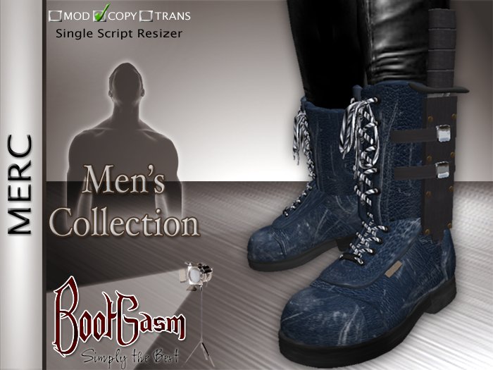 Bootgasm Merc Men's Boots Blue