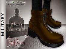 Bootgasm Military Men's Boots Brown