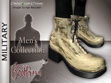 Bootgasm Military Men's Boots Camo Desert