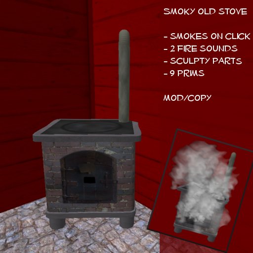 Smoky old stove