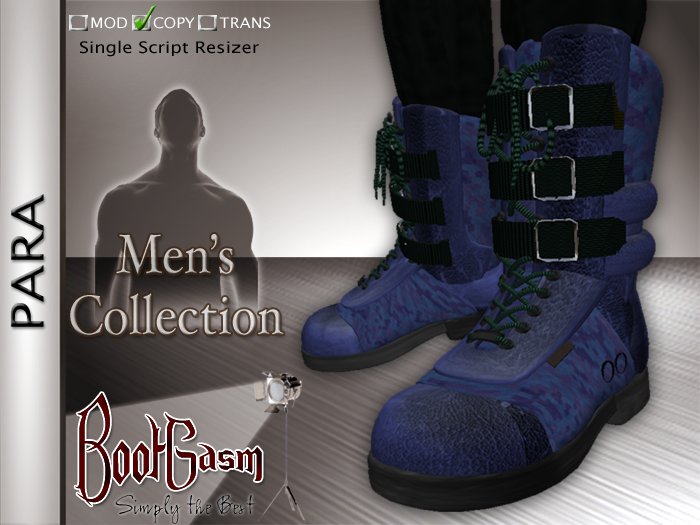 Bootgasm Para Men's Boots Blue