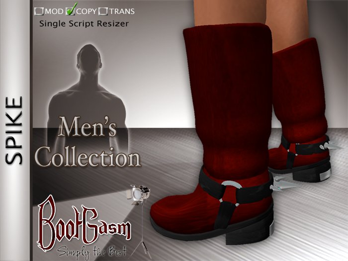 Bootgasm Spike Men's Boots Red