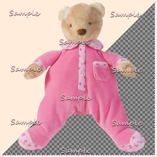 plushy bear pink texture TGA FULL PERM
