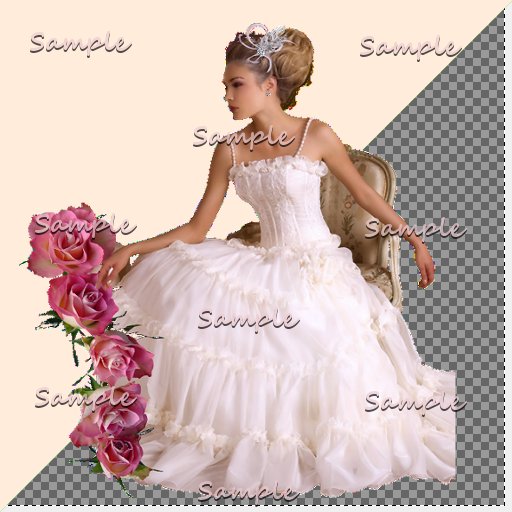 romantic bride texture TGA FULL PERM