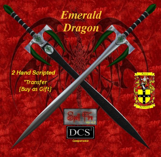 Emerald Dragon Sword
