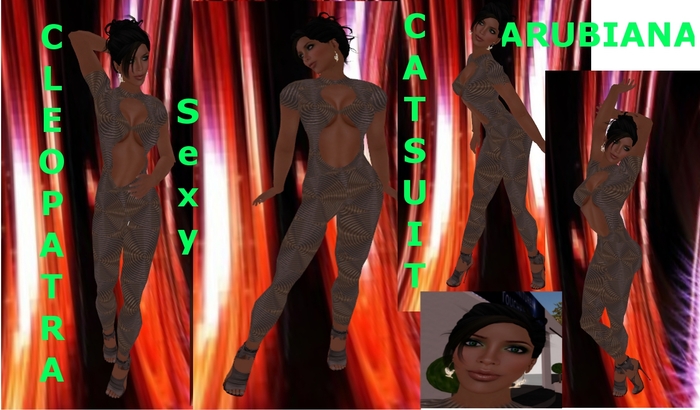 Sexy Catsuit Cleopatra