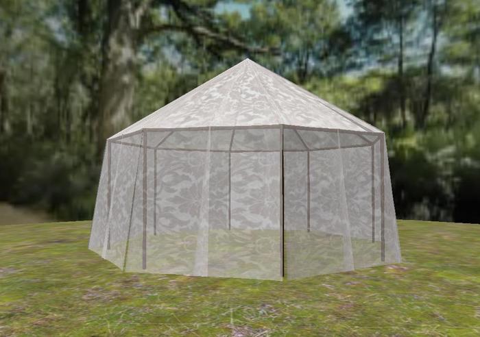 *DBL* Tent#11 white DEMO