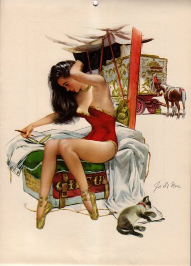 Gypsy Pin Up Vintage poster
