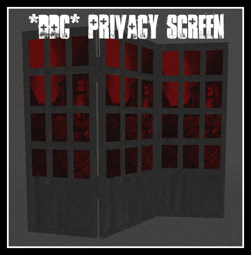 *DDC* Privacy Screen Black