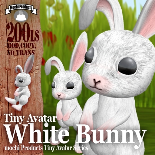 mp White Bunny Avatar