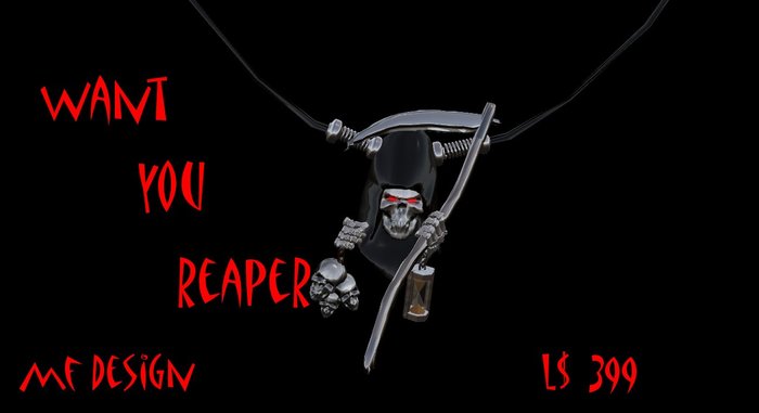 Necklace Want you Reaper