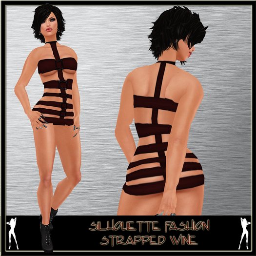 + Silhouette + Strapped - Wine