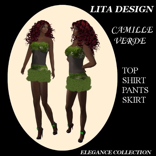 *Lita Design* Camille Verde