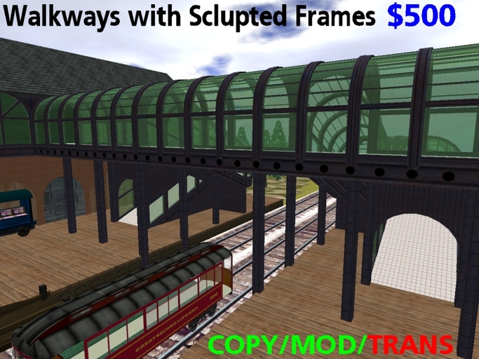 Passarelas com Sculpted Frames