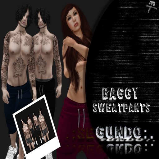 .:SEGUNDO:. Baggy sweatpants-pink