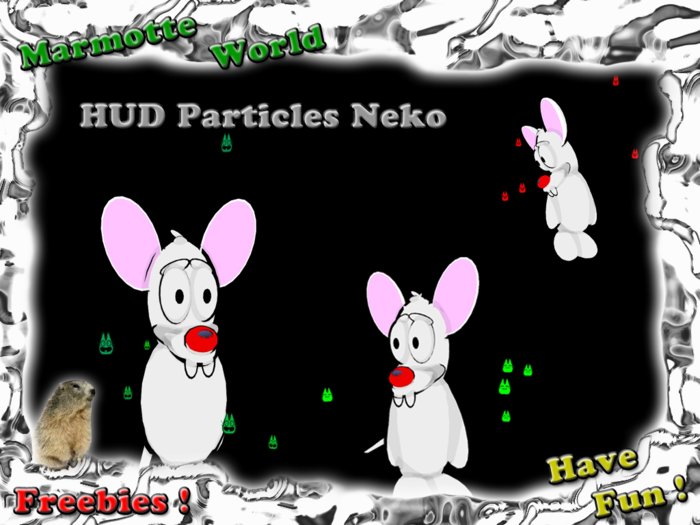 HUD PARTICLES NEKO
