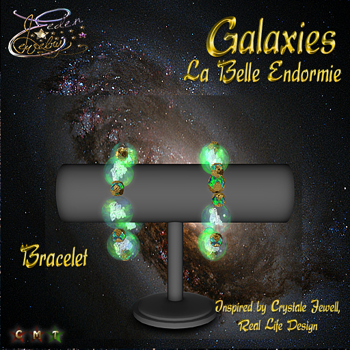 BRACELET GALAXIES LA BELLE ENDORMIE