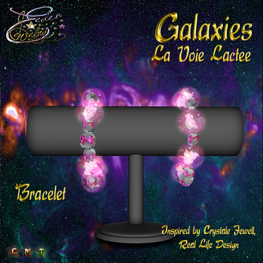 BRACELET GALAXIES LA VOIE LACTEE