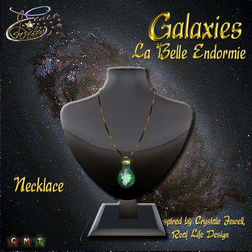 NECKLACE GALAXIES LA BELLE ENDORMIE