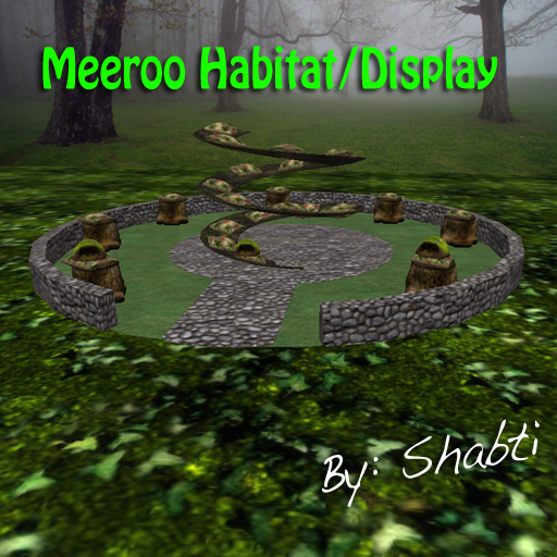 Meeroo Display Stand / Habitat Boxed