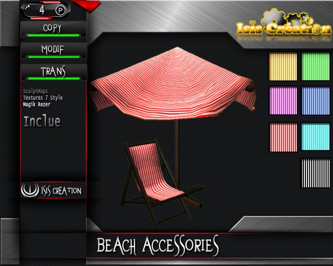 Beach Accessories Full Perm