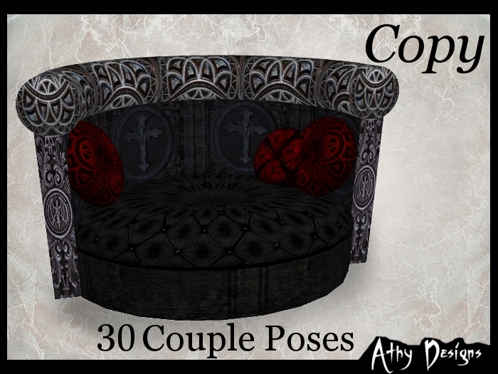 Goth Cross Snuggle Seat