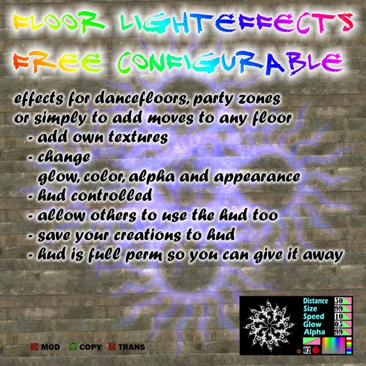 Floor Light Boden Effekte (boxed)