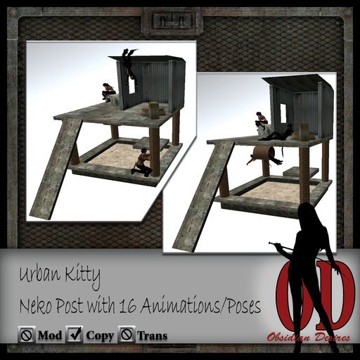 ::OD:: Urban Kitty W/Poses