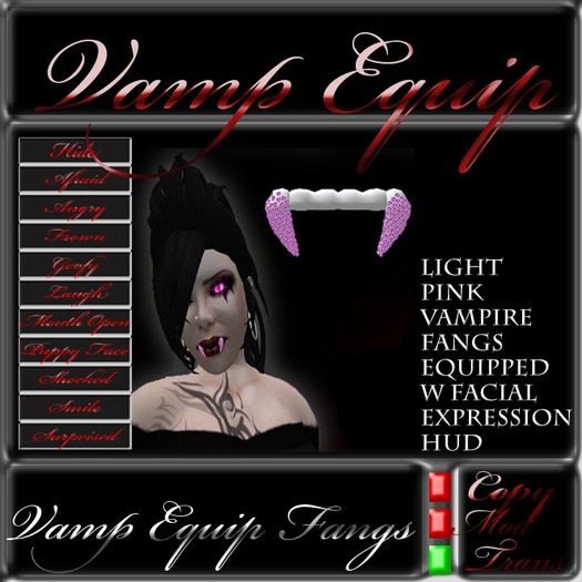 Light Pink Bling Fang 