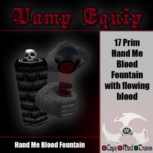 Hand Me Blood Fountain