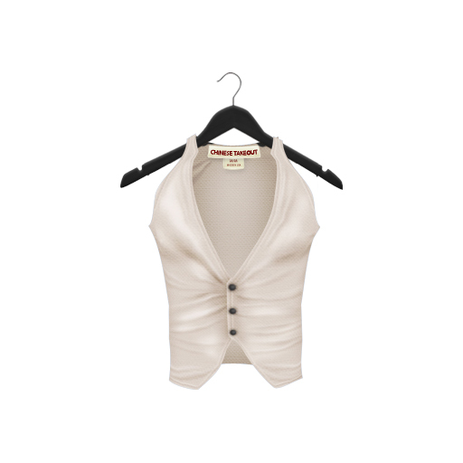 [CT] Hamilton Vest - eggshell white
