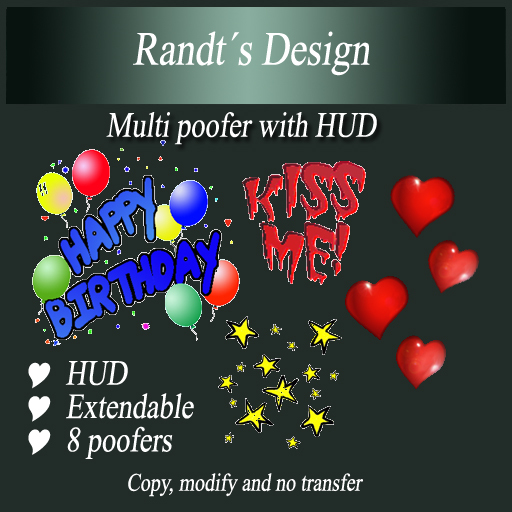 Multi-poofer with HUD from Randt´s Design & Textures