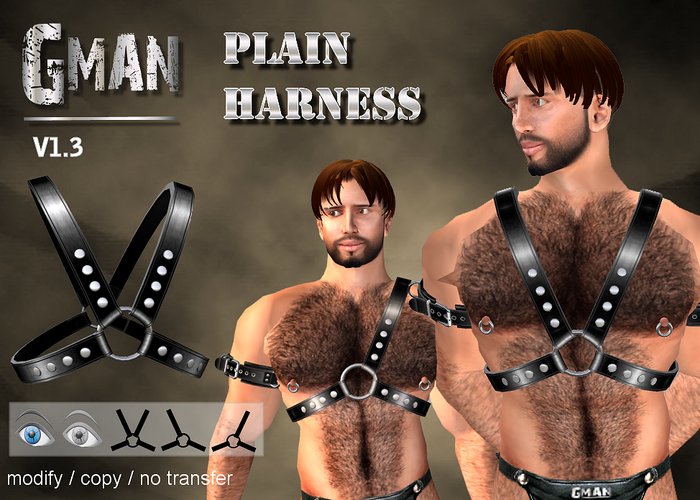 GMan H - Plain Harness