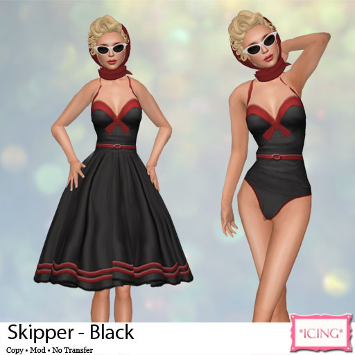 *ICING* Skipper - Black