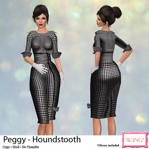 *ICING* Peggy - Houndstooth