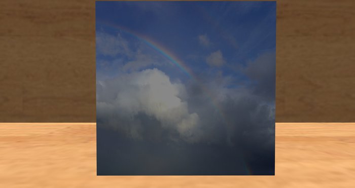 card: RAINBOW SKY (HAPPY BIRTHDAY!)